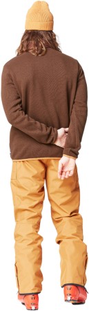 DAUWY Zip Fleece 2025 chicory coffee 