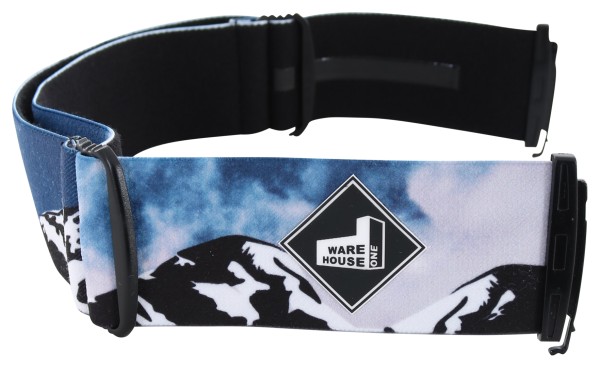 ORION THE ONE EDITION Magnet Schneebrille 2025 mountain strap/revo blue + Zusatzglas yellow 