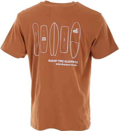 X WH1 SALT WATER T-Shirt 2025 bran 