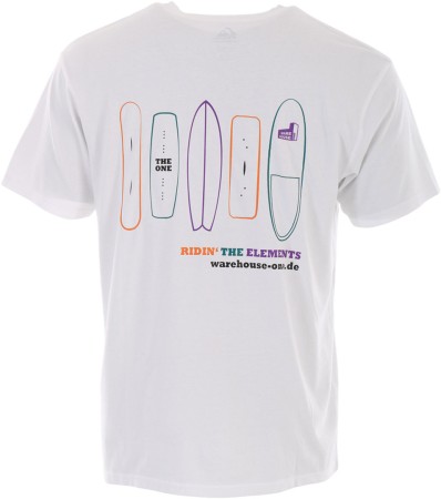 X WH1 SALT WATER T-Shirt 2025 white 