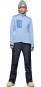Artikelbild 4 des Artikels “TROLLVEGGEN WARM3 WOMEN Zip Fleece 2027 cashmere blue/allure L“