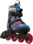 Product image 4 of the product “EDDIE PRO Kinder Inline Skate 2026 grey blue incl. SABRES 4 ICEBLADES 32-37”