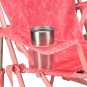 Product image 4 of the product “KICKBACK ROCKER Campingchair 2026 leaf soft pink ”