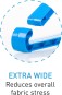 Product image 4 of the product “WETSUIT HANGER DOUBLE SYSTEM blue ”