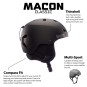Artikelbild 4 des Artikels “MACON Helm 2025 matte white “