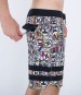 Product image 4 of the product “PHANTOM-ECO 25TH S1 BLOCK PARTY 18 Boardshort 2024 barely bone 34”