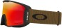 Product image 4 of the product “LINE MINER L Goggle 2026 army green corduroy/prizm snow torch iridium ”