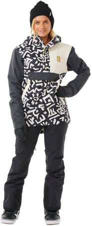 ANTI SERIES ANORAK Jacke 2025 washed black 