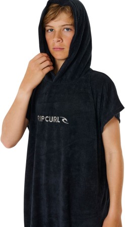 BRAND HOODED BOY Poncho 2025 black/grey 