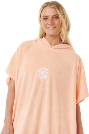 CLASSIC SURF HOODED Poncho 2026 bright peach 