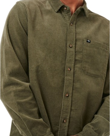 CLASSIC SURF CORD LS Hemd 2025 dusty olive 