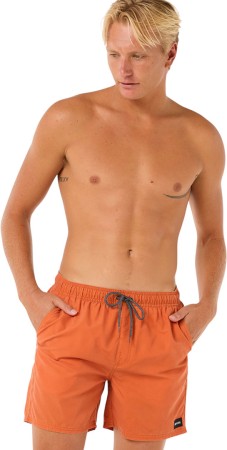 EASY LIVING VOLLEY 16 Boardshort 2025 burnt orange 