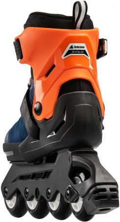 MICROBLADE TEST Inline Skate 2024 X midnight blue/warm orange 