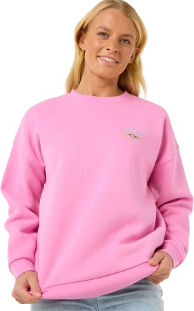 HIBISCUS DIAMOND HERITAGE CREW Sweater 2025 pink 