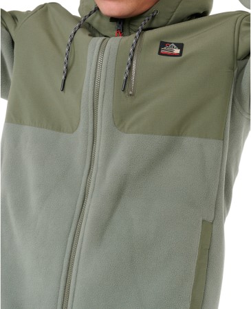 ANTI SERIES SEARCH Zip Fleece 2026 cactus green 
