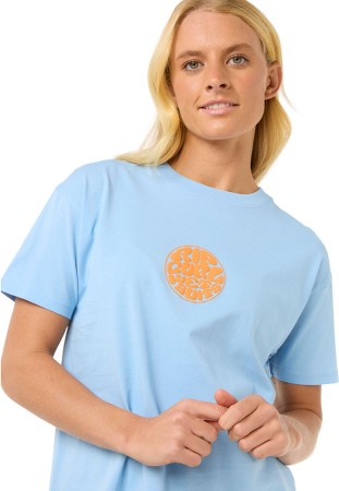 ICONS OF SURF RELAXED T-Shirt 2025 mid blue/orange 