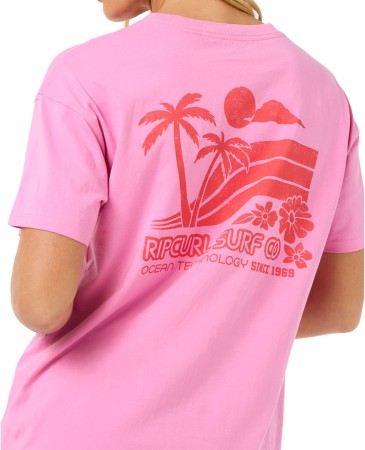 OCEAN TECH RELAXED T-Shirt 2025 pink 