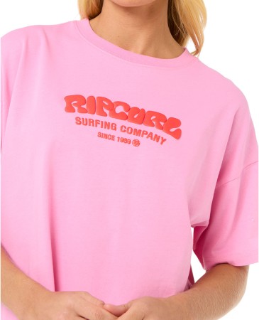 SURF PUFF RELAXED T-Shirt 2025 pink 