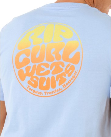 WETTIE PASSAGE ICON T-Shirt 2025 ice blue 