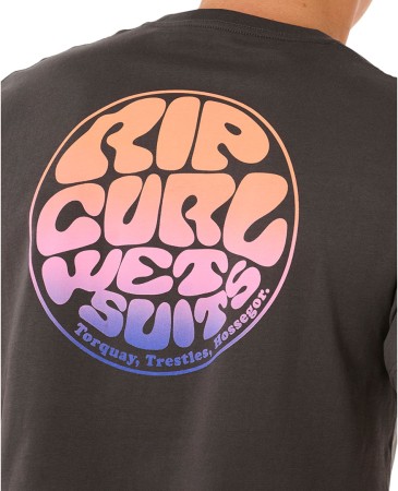 WETTIE PASSAGE ICON T-Shirt 2025 washed black 