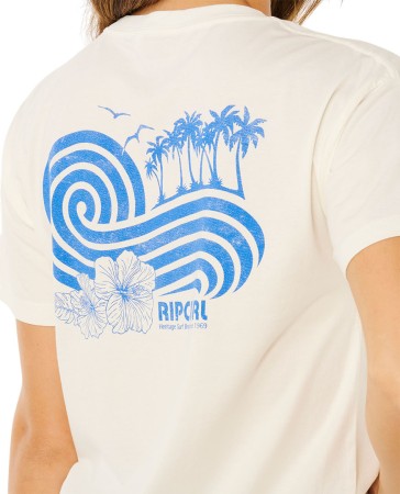 OCEAN BREAK RELAXED T-Shirt 2026 bone 