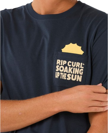 SUN SOAKER POCKET T-Shirt 2025 dark navy 