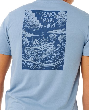 KEEP ON TRUCKING T-Shirt 2026 faded denim 