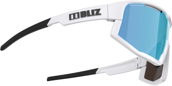 FUSION Sonnenbrille 2024 matt white/photochromic brown blue multi 
