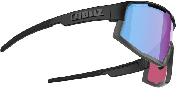 FUSION Sonnenbrille 2024 matt black/violet blue multi 