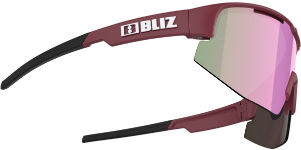 MATRIX SMALL Sonnenbrille 2025 matt burgundy/brown rose multi 