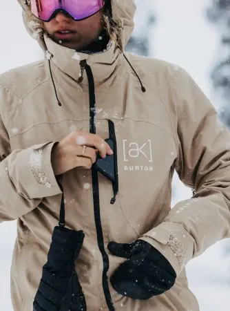 WOMEN AK GORE TEX EMBARK Jacke 2026 summit taupe S