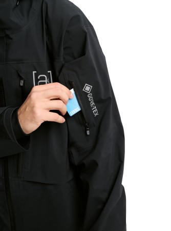 AK GORE TEX HOVER 3L Jacket 2026 true black 