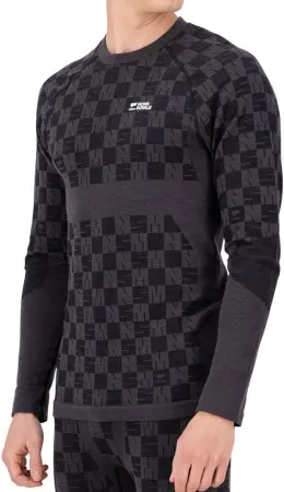ASCENDER MERINO Longsleeve 2026 forged iron/black 