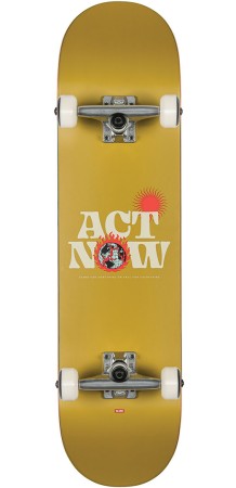 G1 ACT NOW Skateboard mustard 