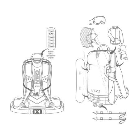 ROVER 14 Rucksack 2026 illuminating 