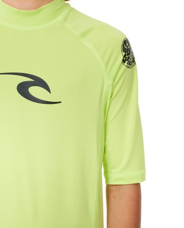 BOYS BRAND WAVE SS Lycra 2025 lime 