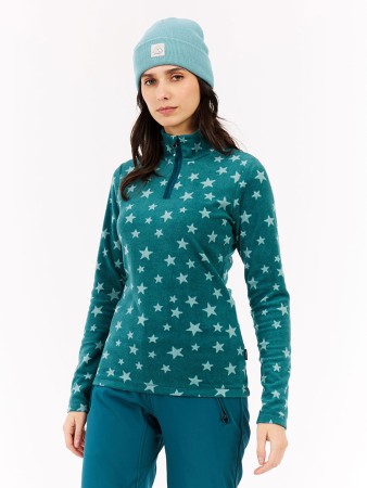 PRTREFUZZY 1/4 ZIP Fleece 2026 rainstorm blue 