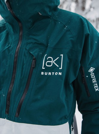 AK GORE TEX VELOCITY ANORAK Jacke 2025 deep emerald/grey cloud 