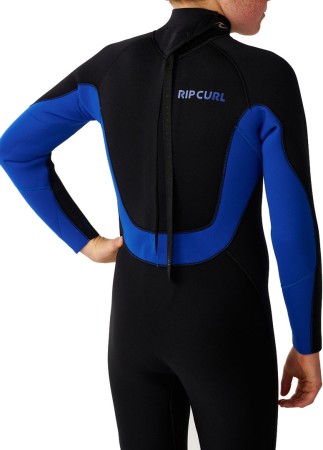 KIDS TRAD 4/3 BACK ZIP Full Suit 2026 blue 