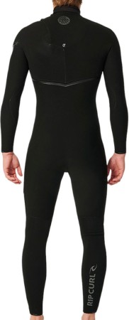 E BOMB 4/3 CHEST ZIP Full Suit 2025 black 