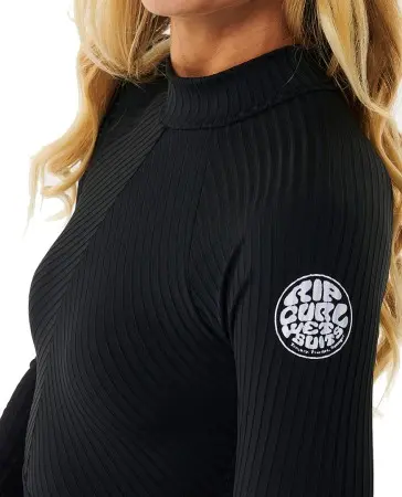 PREMIUM SURF SURF SUIT LS Badeanzug 2025 black 