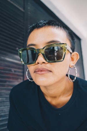 ANNA Sonnenbrille forest green/green 