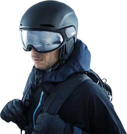 ALTO QV Helm 2026 black matt/cobalt green 