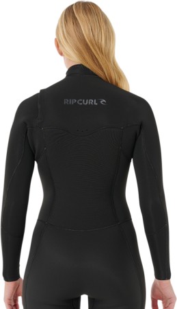 WOMENS DAWN PATROL PRO 4/3 CHEST ZIP Full Suit 2026 black 
