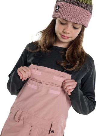 KIDS SKYLAR BIB Pant 2024 powder blush 