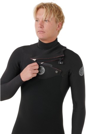 FLASHBOMB 5/3 CHEST ZIP Full Suit 2026 black 