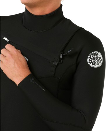 DAWN PATROL PRO 5/3 CHEST ZIP Full Suit 2026 black 