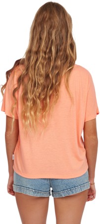 ESSENTIALS SCRIPT DRAPE T-Shirt 2025 coral pink 