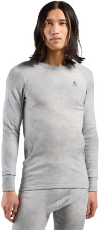 ACTIVE WARM X POW Longsleeve 2026 odlo silver grey 