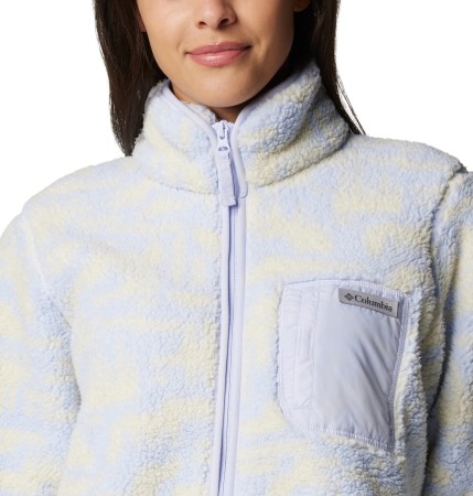 WEST BEND II PRINT Zip Fleece 2025 snowdrift highland tonal 